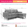 Sofa góc chữ L cao cấp EJIRO (2)