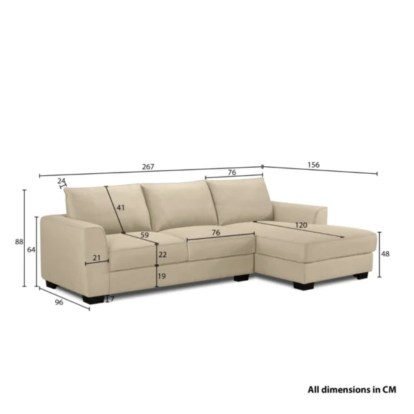Sofa góc chữ L đẳng cấp tựa rời MARCIN (20)