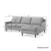 Sofa góc chữ L thiết kế hiện đại LUNE (5)