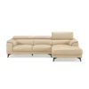 Sofa góc da phòng khách có tựa gật gù ZABIA (20)