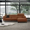 Sofa góc da phòng khách có tựa gật gù ZABIA (3)