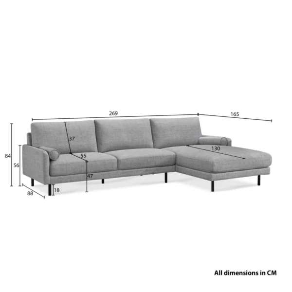 Sofa góc vải phòng khách có tựa rời SISUL (14)