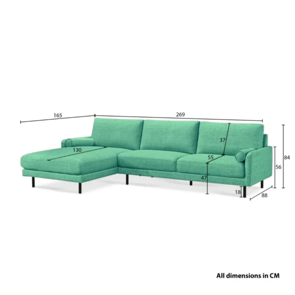 Sofa góc vải phòng khách có tựa rời SISUL (8)