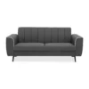 Sofa vải cao cấp thiết kế 3 chỗ tựa liền CASSIAH