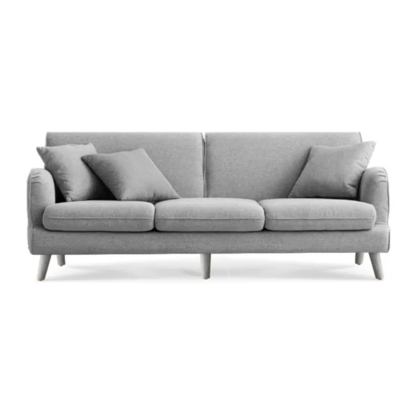Sofa vải cao cấp thiết kế 3 chỗ tựa liền MCKENNA