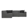 Sofa vải chữ L hiện đại BOVZEK