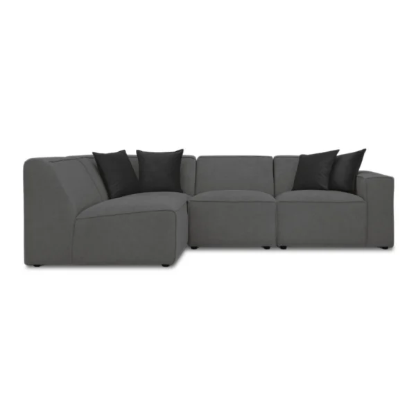 Sofa vải chữ L hiện đại BOVZEK