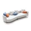 Sofa văng bọc da có 4 chỗ ngồi WESTBROC