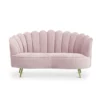 Sofa văng bọc vải có 2 chỗ ngồi ALFIE
