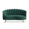 Sofa văng bọc vải có 2 chỗ ngồi ALFIE (4)