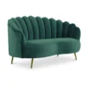 Sofa văng bọc vải có 2 chỗ ngồi ALFIE (5)
