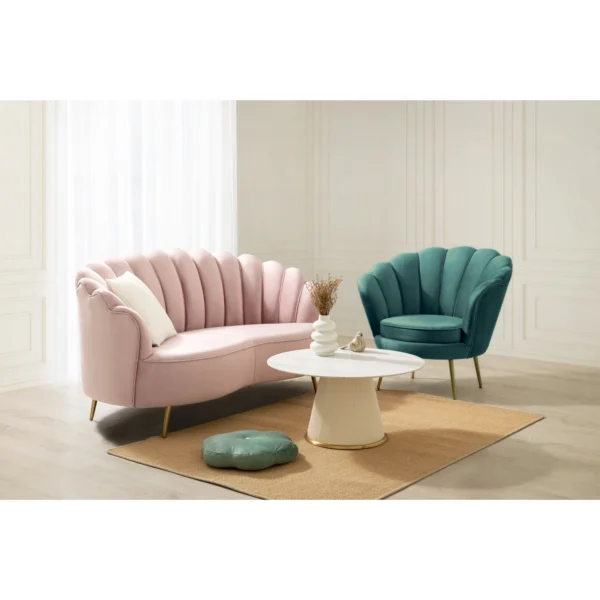 Sofa văng bọc vải có 2 chỗ ngồi ALFIE (8)