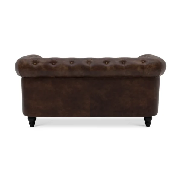 Sofa văng da 2 chỗ tựa liền BENJAMIN (4)