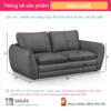 Sofa văng da hiện đại ZARRIN (2)