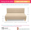 Sofa văng vải 2 chỗ ARDEN (2)