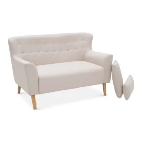 Sofa văng vải 2 chỗ tựa liền DELVIN (4)