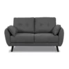Sofa văng vải 2 chỗ tựa liền GALENO