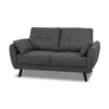 Sofa văng vải 2 chỗ tựa liền GALENO (3)
