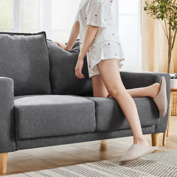 Sofa văng vải 2 chỗ tựa rời KESHIA (10)