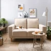 Sofa văng vải 2 chỗ tựa rời KESHIA (13)
