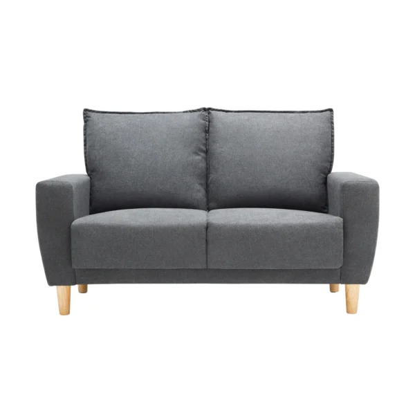 Sofa văng vải 2 chỗ tựa rời KESHIA