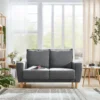 Sofa văng vải 2 chỗ tựa rời KESHIA (8)