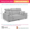 Sofa văng vải 3 chỗ gật gù BURIAN (2)