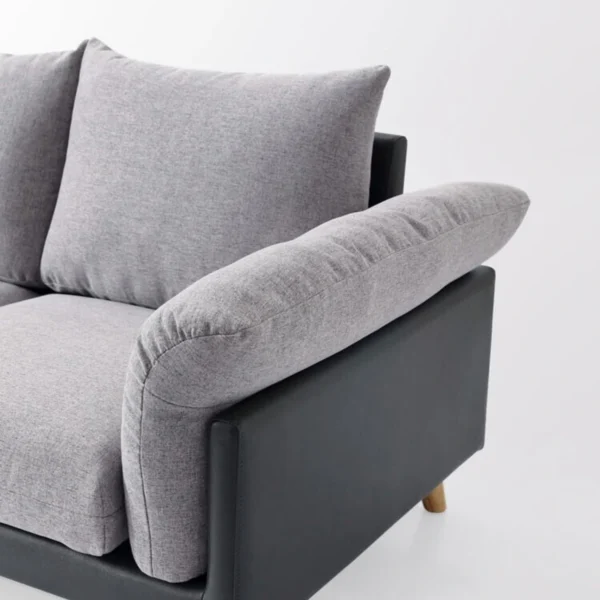 Sofa văng vải 3 chỗ tựa rời kèm ghế đôn FIROH (10)