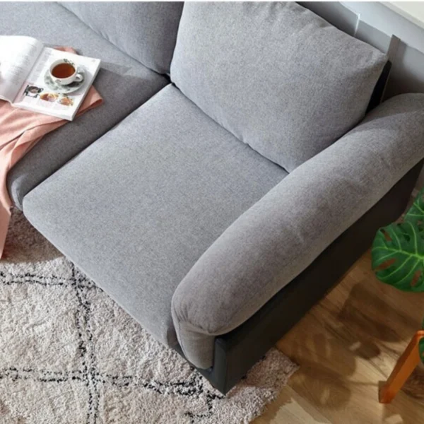 Sofa văng vải 3 chỗ tựa rời kèm ghế đôn FIROH (9)