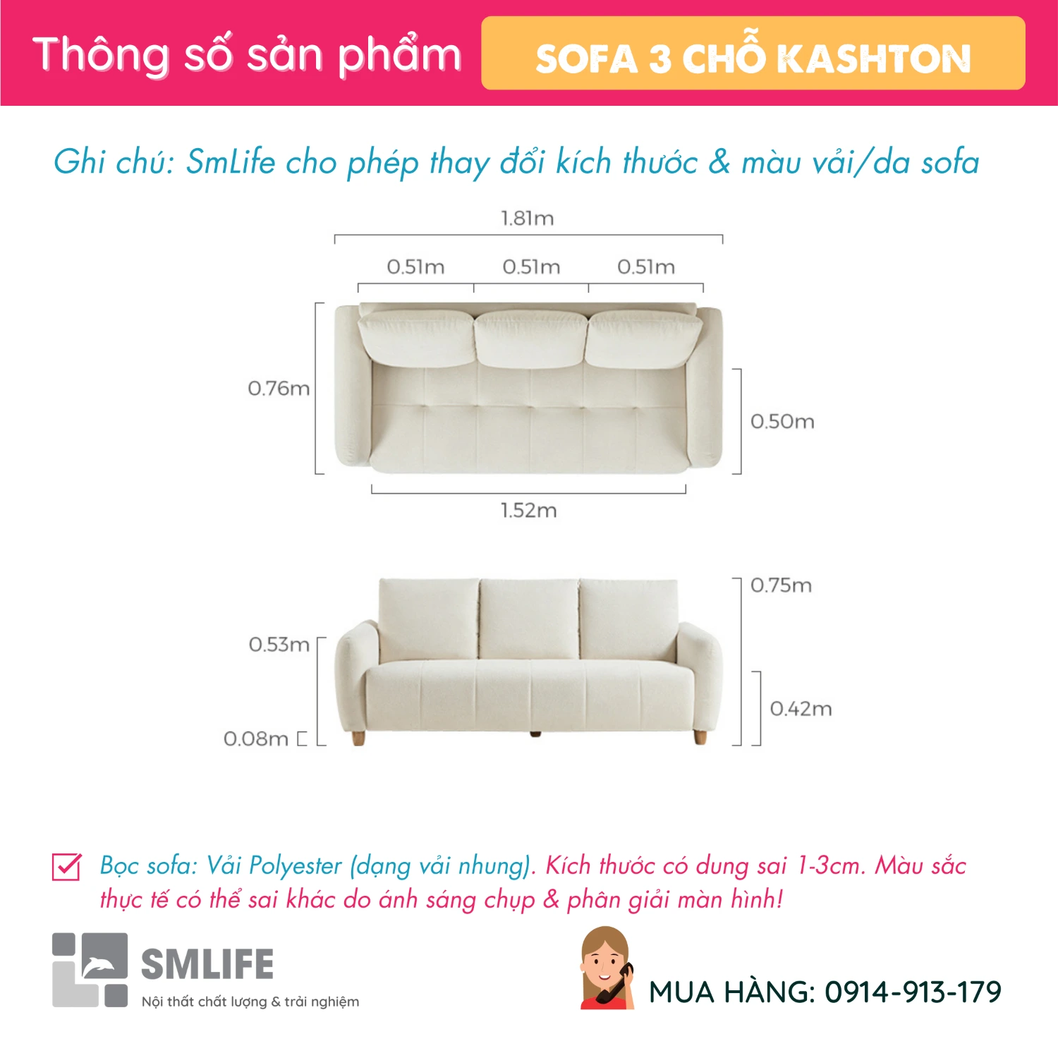 Sofa vang vai cao cap 3 cho tua roi KASHTON 2