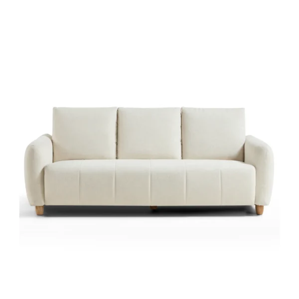 Sofa văng vải cao cấp 3 chỗ tựa rời KASHTON