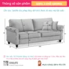 Sofa vang vai dang cap ADORIA 2 Sofa văng vải đẳng cấp ADORIA (2)
