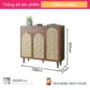 Tủ giày gỗ cánh mây hiện đại Annas (2)