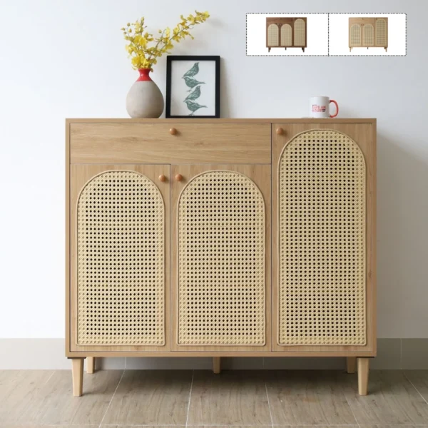 Tủ giày gỗ cánh mây hiện đại Annas (5)