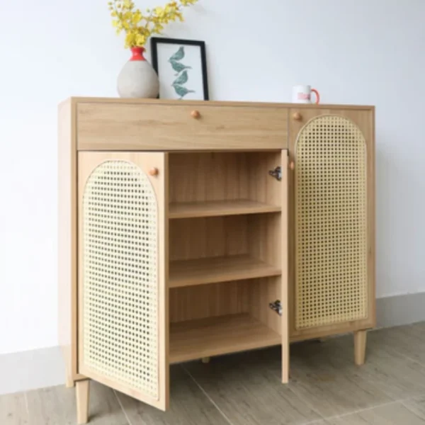Tủ giày gỗ cánh mây hiện đại Annas (9)