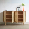 Tủ trang trí gỗ cánh mây hiện đại Annas (10)