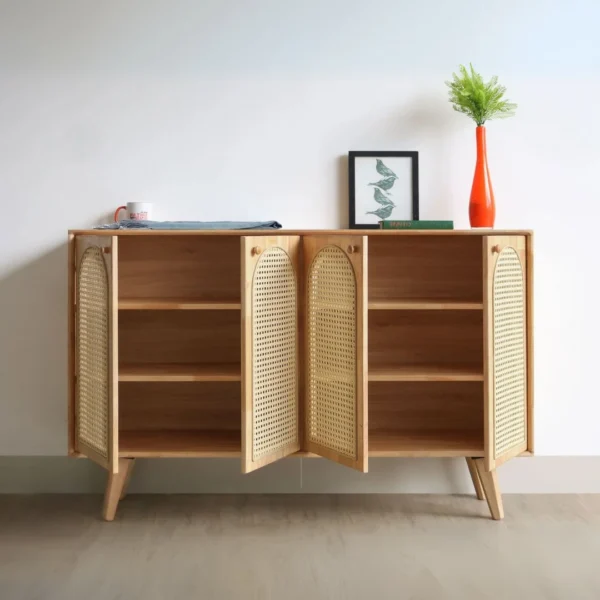 Tủ trang trí gỗ cánh mây hiện đại Annas (10)