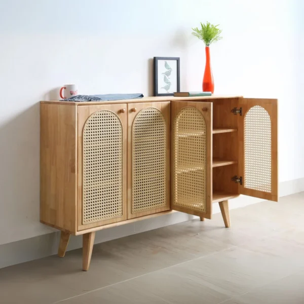 Tủ trang trí gỗ cánh mây hiện đại Annas (11)