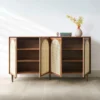 Tủ trang trí gỗ cánh mây hiện đại Annas (4)
