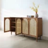 Tủ trang trí gỗ cánh mây hiện đại Annas (5)