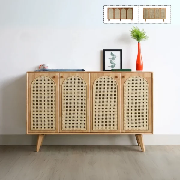 Tủ trang trí gỗ cánh mây hiện đại Annas (7)