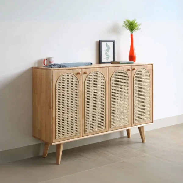 Tủ trang trí gỗ cánh mây hiện đại Annas (9)