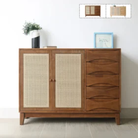 Tủ trang trí gỗ tự nhiên Kuny 111