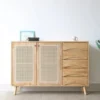 Tủ trang trí gỗ tự nhiên Kuny (3)