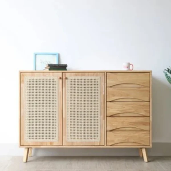 Tủ trang trí gỗ tự nhiên Kuny (3)
