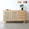 Tủ trang trí gỗ tự nhiên Minae