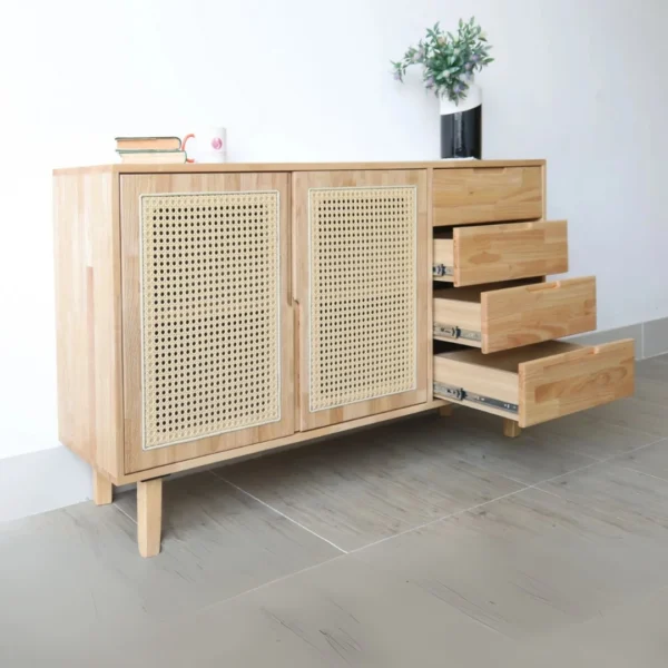 Tủ trang trí gỗ tự nhiên Minae (3)