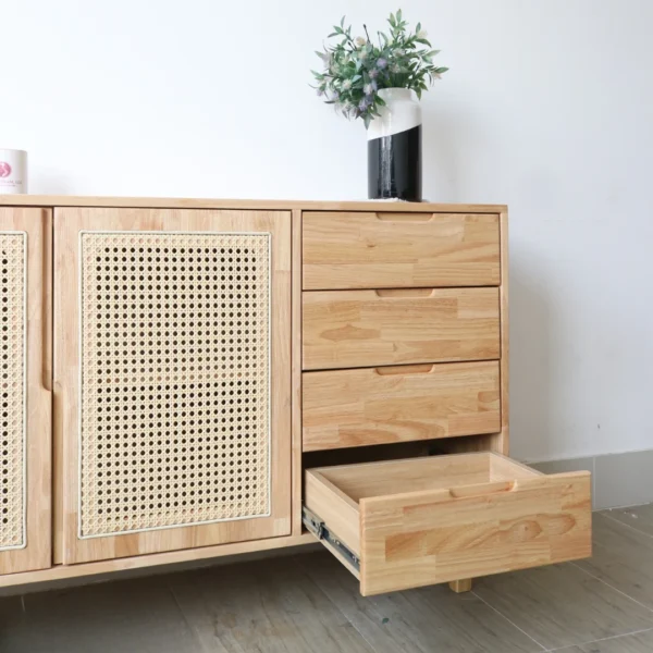Tủ trang trí gỗ tự nhiên Minae (6)