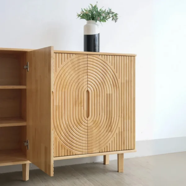Tủ trang trí gỗ tự nhiên Noras (12)