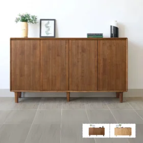 Tủ trang trí gỗ tự nhiên Sola